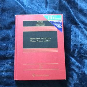 Law school casebook- Resolving Disputes